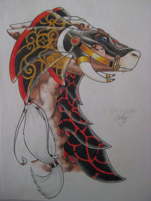 By Jade Dragon
This was really fun to do. :)  I really like this one.
Keywords: head