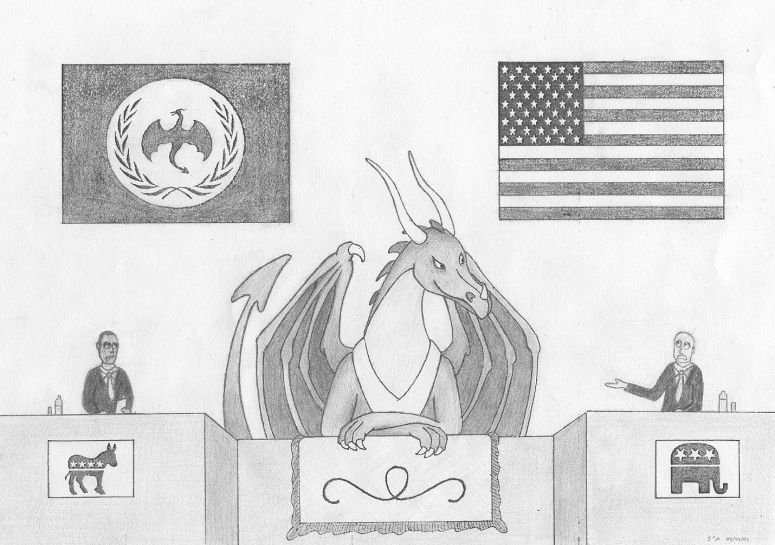 By The Lonely Dragon
Something for the american presidential campaign...
