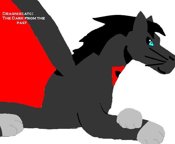 By CatC
Well this is my character in her dark form. There is quite a history behind her and why she is so different than light CatC which i think i shall do a digitized one of her as well.

History:
Dark CatC is centuries old and was at one time a good character, until she came across a great stone or gem that held great power. At first she intended on using the power for good, but when touching the stone, it became part of her and she began to wreck havoc on her land. She became powerfully evil and was unstoppable, until a great ancient dragon came. He was all white with the deepest blue eyes that looked like the ocean waves. He found CatC and banished the stones power from her, thus removing the stones power and influence from CatC. Since this took greatr power, CatC's paws became a grayish-white and her once deep blue eyes became a striking light blue. In order to protect CatC from the still existing evil power, the great dragon called Wyfania took the Dark farm of CatC and changed her into the character that she is now, Light CatC. Although the Dark is hidden, CatC can still use some of the powers of the Dark, like the ice and telepathics. Now after centuries, the locks on the spell holding in Dark CatC are fading due to time itself. Now CatC is having trouble containing the Dark and once out, it takes control and Light CatC is put in the dark an after the Dark is done, Light CatC can not remember any of it. Dark CatC though is wiser and can still resist the urge for power, for the locks of the spell still restrain Dark CatC to some extent.

