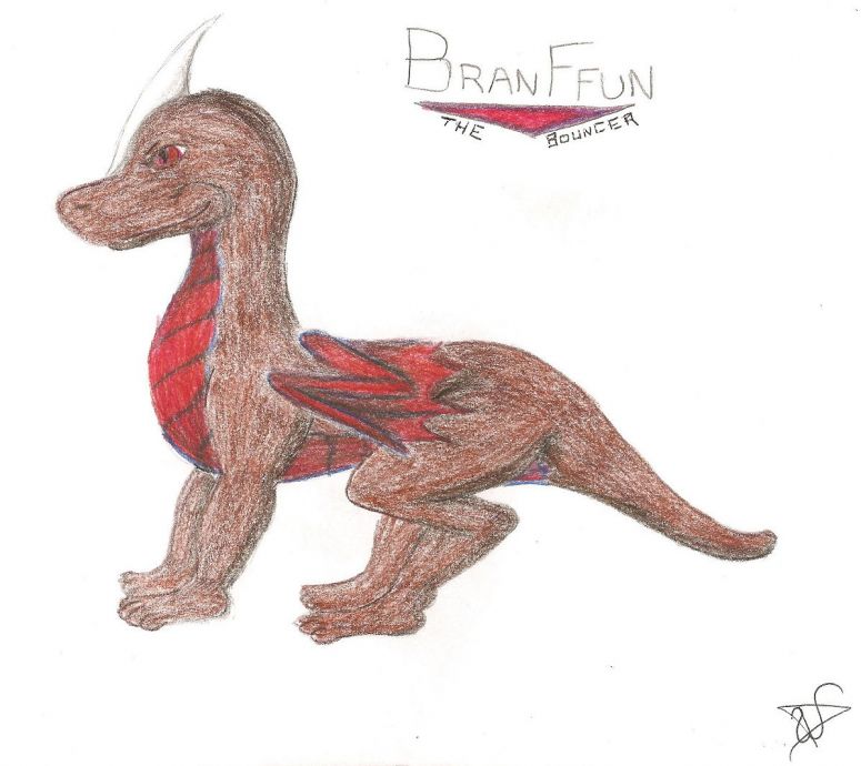 BranFfun, The Bouncer - By Dragonness Wyverna
