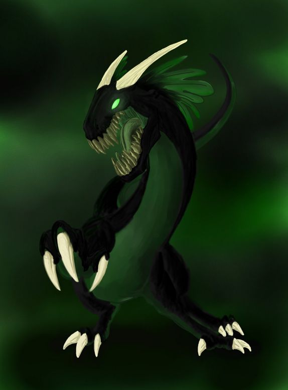 Dark-wyrm 1 - By Silveera
