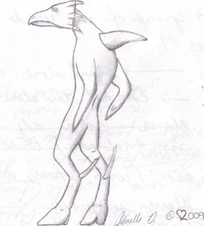 Freaky Beast - By Oreochema
Yay!! One of the first times I was able to just doodle! I'm somewhat of a perfectionist, so it's hard for me to just sit down and draw.
Keywords: Weird