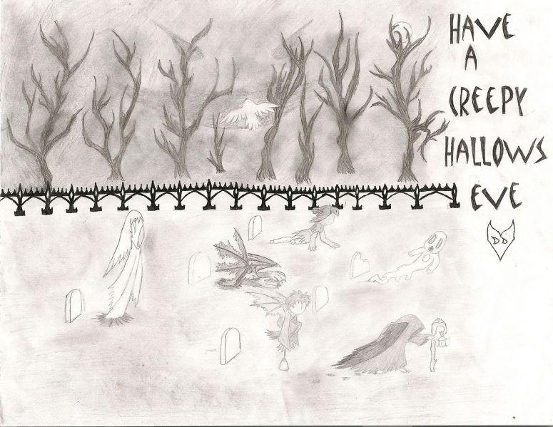 Halloween - By Dark dragon
When even the haunting cry of an owl cannot match the screams of the dead.
