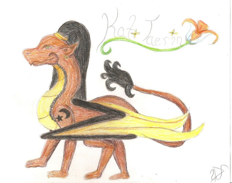 Kat, Taerin - By Dragonness Wyverna
