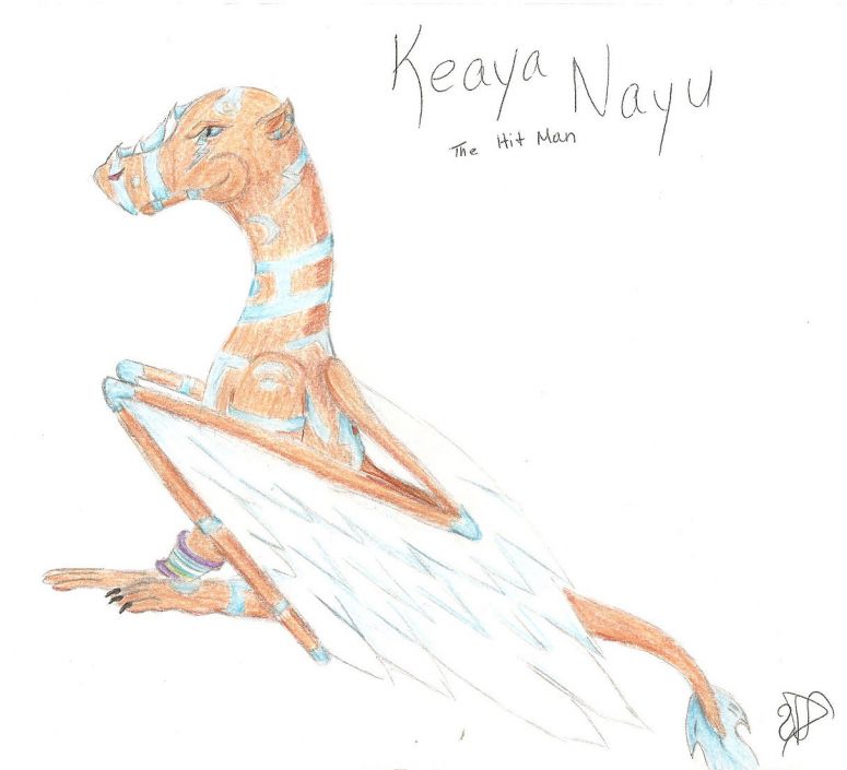 Keaya Nayu, The Hit Man - By Dragonness Wyverna
