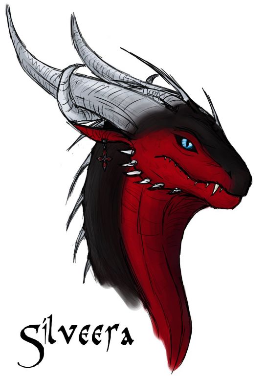 By Silveera
Silveera headshot... again
I really gotta stop drawing headshots of myself ^^’... 
but I prefer to practice with my dragon before drawing others.
Keywords: head
