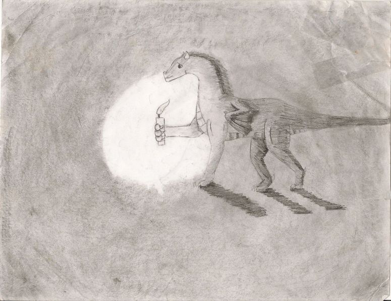 A light in the darkness - By Nayru
Again, this picture is kind of old, but i think it is one of my best in terms of shading
