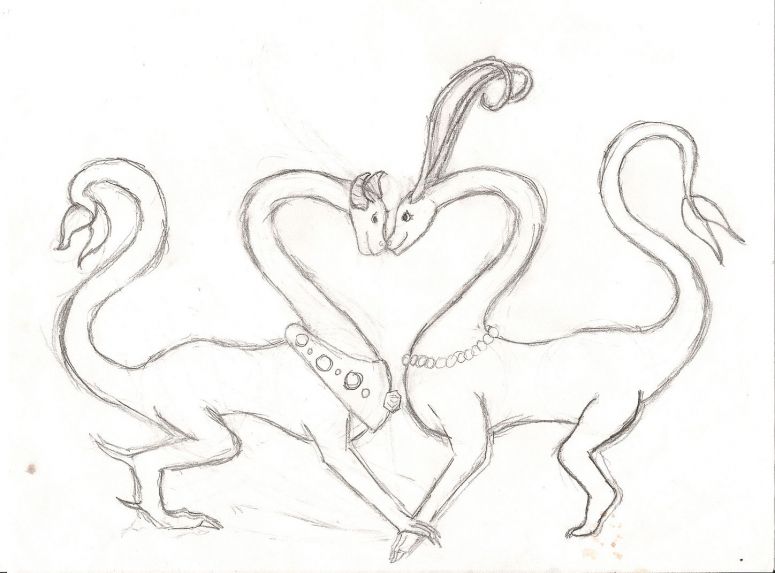 Valentine's day love - By Nayru
This is an older picture, but i thought it was okay-ish. I know it's not that great and there are many problems, but i like the concept
