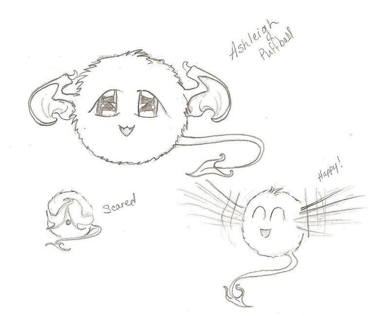 The Ashleigh Project - By Tweaked
Here's the cute little puffball. I got the motivation to do this one because it was something cute and I haven't done "cute" in a long time. Did this yesterday, so it's really new.
Keywords: weird