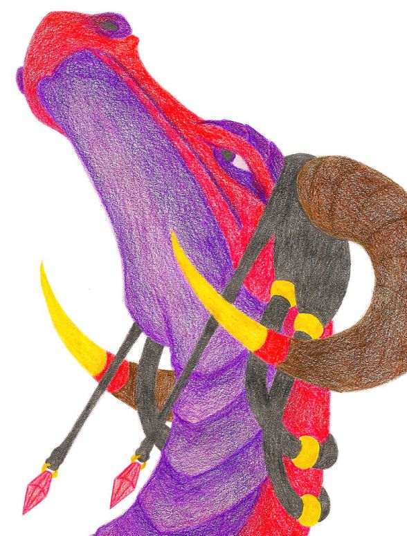 By the Lonely Dragon
This is not supposed to be perfect, but I wanted to try a different view... Sorry, I know I'm still not very good at coloring!
