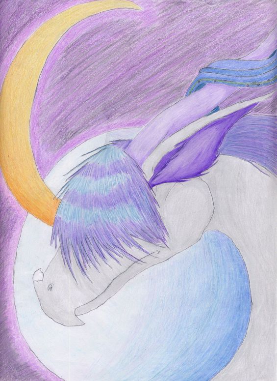 Pwuuurple Dragon - By Midnight Dire Wolf
This dragon was for an art contest as I said on DA. I did this all with colored pencil over the course of a week.
Keywords: head