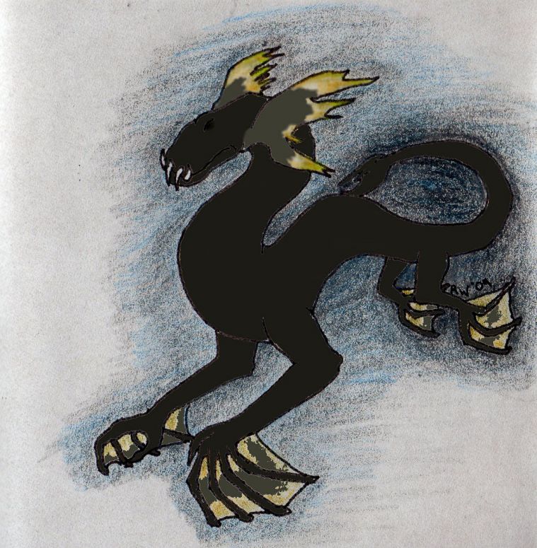 Blind Terror - By Pyrah
Definitely not finished with the black version, but the white version is. I made this while watching the Whale Wars season finale on Animal Planet. The signature is supposed to be RW '09 if you can't read it.
Keywords: weird