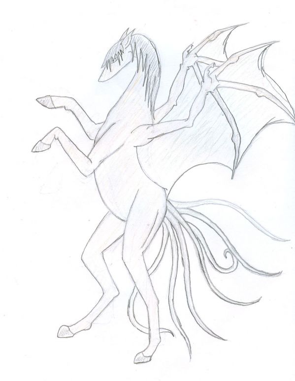 Fluffeh - By Midnight Dire Wolf
The name... don't ask. This also was for design.
Keywords: Chimera