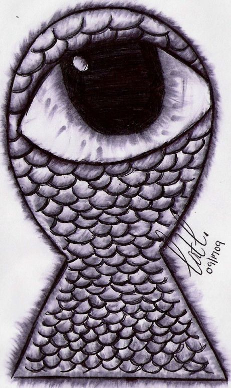 I See you - By CatC
09/17/09
Well this was probably one of the most detailed i have done in a while. i used a regular pen to do this with on plain old computer paper. I was super bored today at school so thus this was born.. i had done a pic similar to this but i decided to try it again :) anyways the stupid scanner destroyed the shading and stuff hope you like it though
Keywords: eye