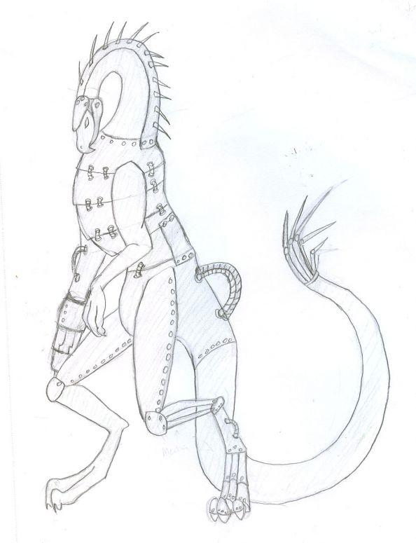 Mecha - By Midnight Dire Wolf
Did this with the aid of Jewel. Thankies!
