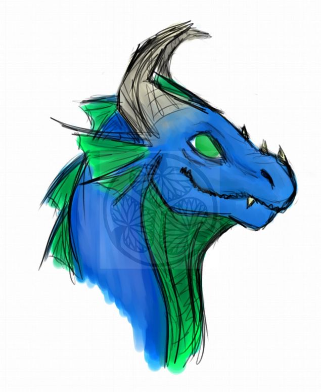 Babydragon - By Silveera
Drew it from memory, so it’s probably wrong, but meh *shrugs*
Keywords: Head