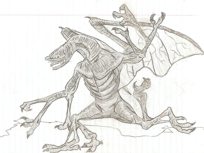 Ugly - By Tweaked
There's only one word to describe this guy and it would be - you guessed it - ugly. He's not an alien, but he sure could be one. I tried to model him after a video game creature but it all went out of whack when I got to his shoulders.

