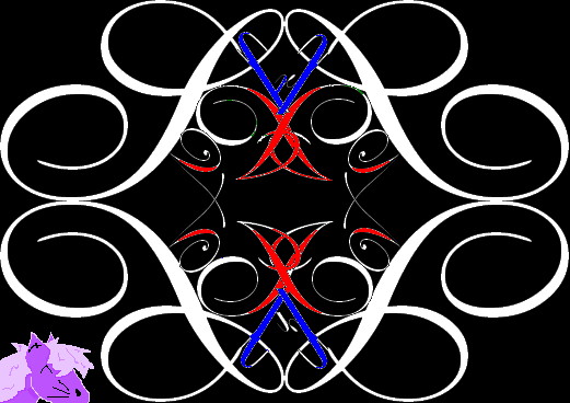 By CatC
12-26-2009
Well I drew this for silveera and is a anme design motif :) I want to do these for everyone so if there is any of you interested in wanting me to draw one I will do one for you :) anyways hope ya like it and oh it was done on MS Paint and yes that is my dragon character in the corner :)  

Keywords: head