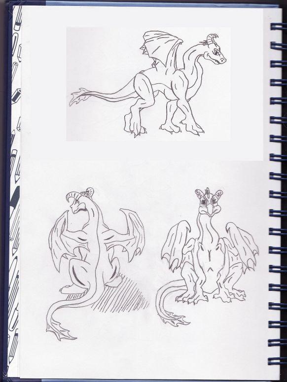 By Sheilakh
Medium: Pencil

This is a series of drawings that I did for a multimedia class, part of which was a children’s book (which was never printed). As I am sure you will figure out, these too are based off of NeonDragon’s book.
