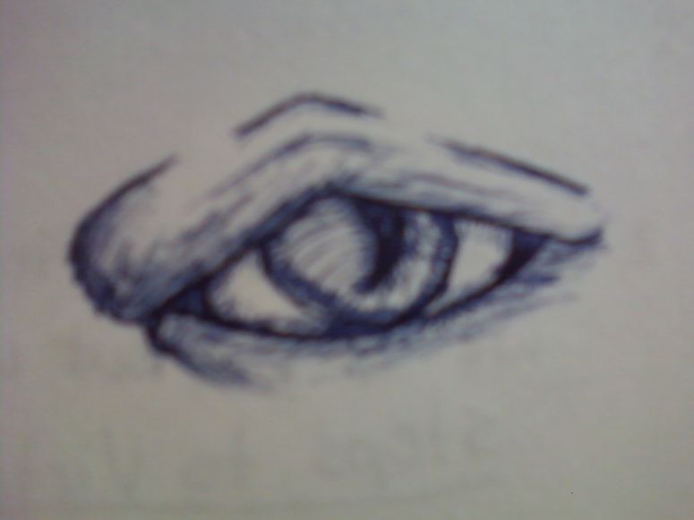  Dragon Eye - By Dragonness Wyverna
It's kinda lame - it's a doodle I drew in New Testament Survey. Still, I like eyes! And I haven't posted anything in a while.... sorry. Enjoy!
Keywords: eye