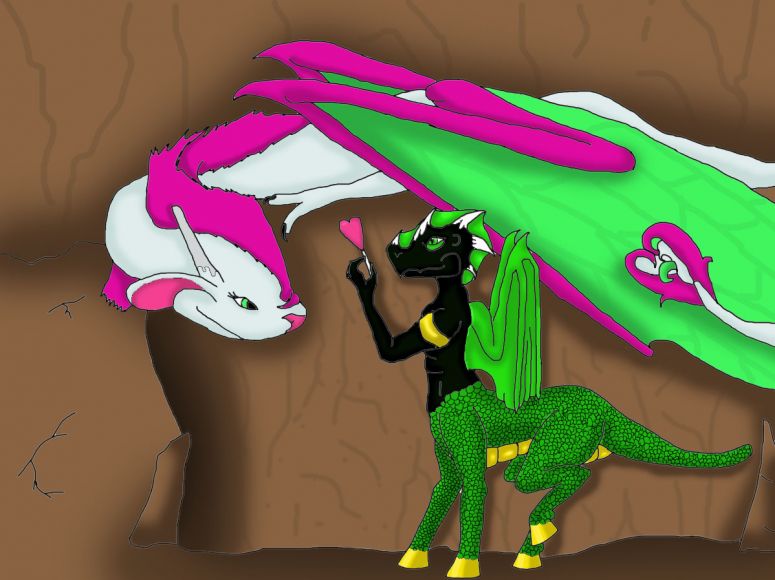Wild Lovee (Take 2) - By Dragonness Wyverna
I'm not sure which I like better, this one, or the original. Actually, I know - I like the original better! More texture! I haven't figured out how to add texture in Photoshop yet. :/
