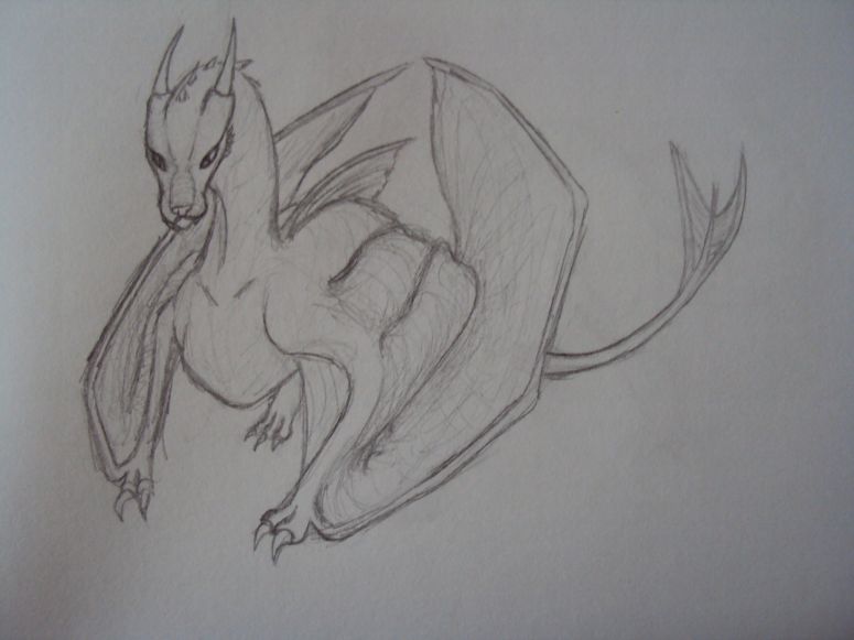 Puma Drake - By Pyrah
This was drawn before I did the Arcosaurotherium Gift and Ayeka Free Commission. That was before I really tried working with anatomy on dragons.
