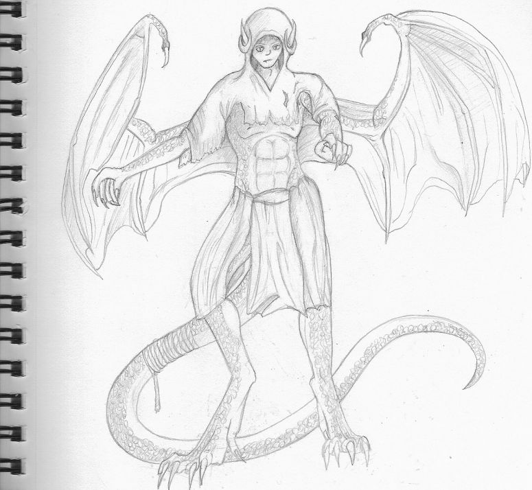 By Jewelofthesea
My DnD character I made with a few friends. He's a blue half-dragon monk.
Keywords: Anthropomorphic
