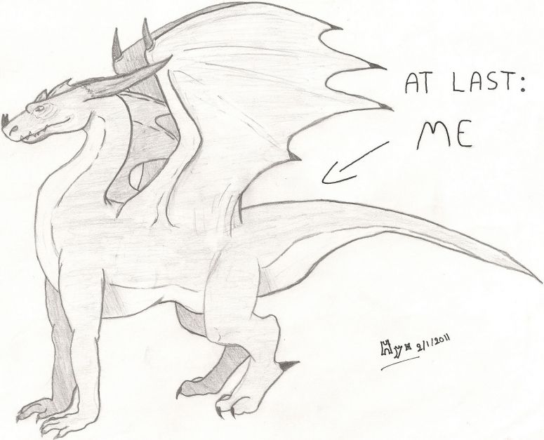 Hyo - By Hyozanryu
I finally drew myself! Worked out pretty good, better than previous drawings (except for 'Nemesis')!
