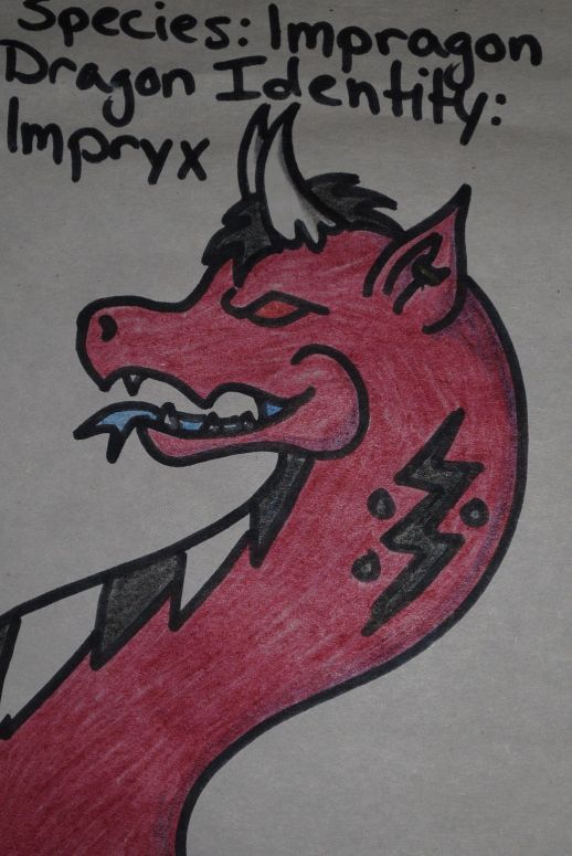 Impryx the Impragon - By Dragonness Wyverna
Impryx is the boyfriend of Cassie's maniacal sister, Pressa. They're the perfect match because both are psychotic. It's a fun storyline that I look forward to to playing with.
Keywords: head