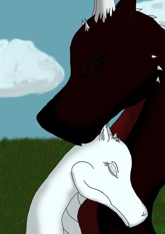 May I - By Dragonness Wyverna
My OC's brother, Kryptin, cuddling with his girlfriend, Drax. ~ Debi Honor those the dragons heed in word and favor, thought and deed For worlds are lost or worlds are saved by the dangers dragon-braved.
Keywords: head