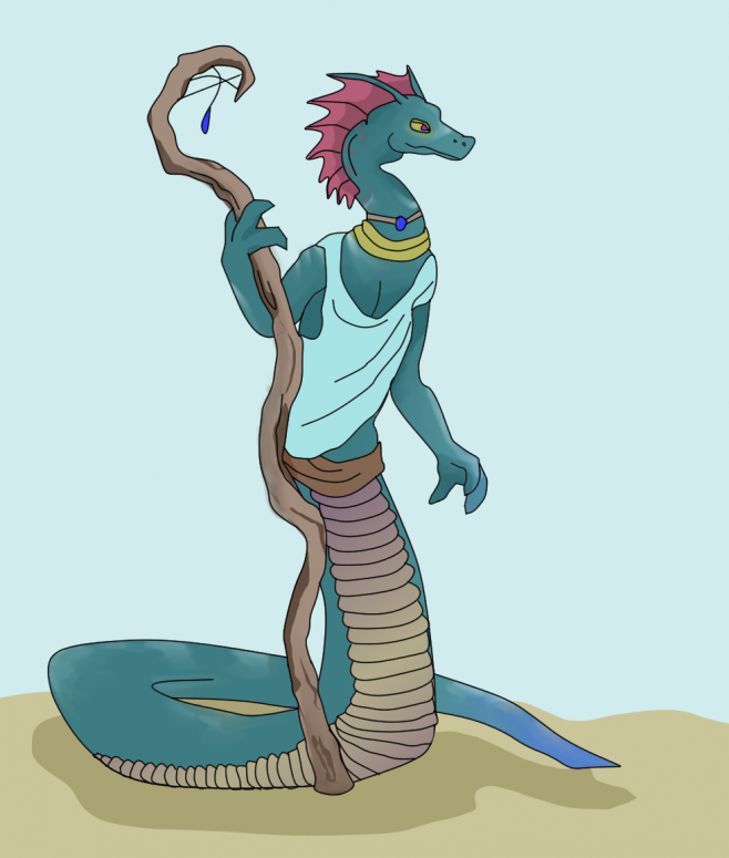 Naga Dragon - by Jewelofthesea
Been learning how to work the digital art these years!
Keywords: Naga