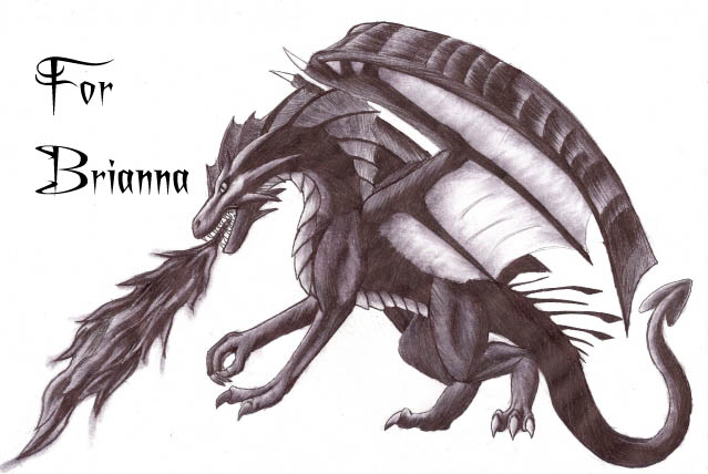 Black Dragon - By Kelsey Kwolek
A request I did for a friend of mine. Lots of pen and eraser, slight editing (for dust and smudges and font) done in photoshop. Erasing wet pen in just the right way will get the smudgy and blended effect I'm still mastering over here. Hope ya guys like it^^
