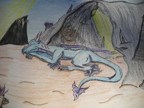 The Sea Dragon's Cave - By Dragonness Wyverna
