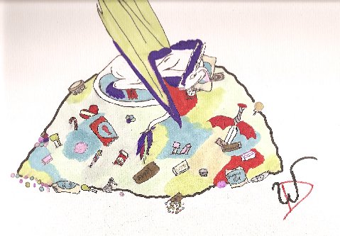 The Ultimate Treasure - By Dragonness Wyverna
Yeah, I know the coloring is off -_-.  Okay, here's a challenge, find all the candy I drew: Swedish fish, 2 lollipops, unicorn horn, Pringles Original, 2 pixie stix, Edy's ice cream, M&M's, 2 Twix, 3 bags of 10x sugar, Bubble tape, bubble gum, gum balls, Dots, candy cane, Skittles, UTZ BBQ, & Valentine chocolate box.
