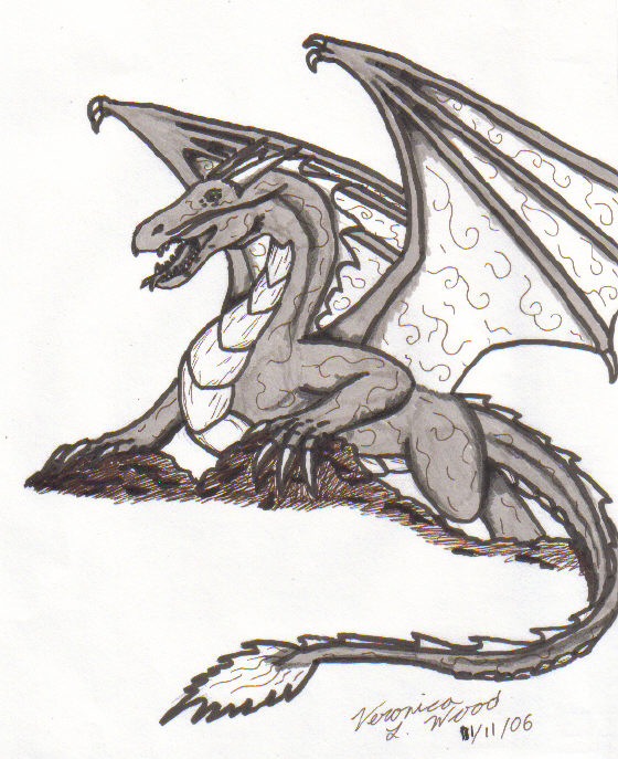 By Sova D. Nagi
I finally have art class.
This is a drawing I did during my first class.
My first time working with some type of art pens.
