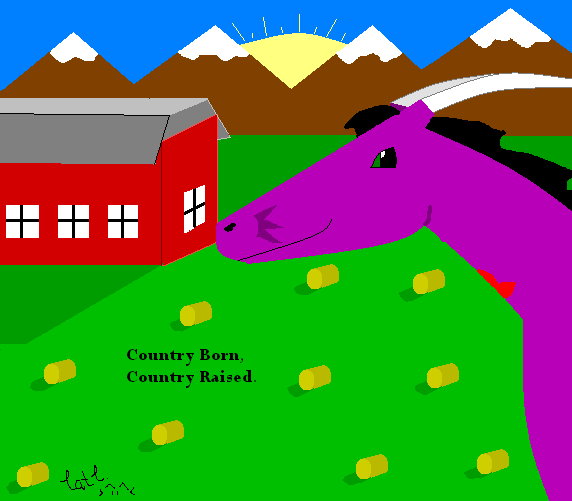 By Catc
I drew this on Paint to work on shading and shadows and such.... so anyways here it is hope ya like it! :D
