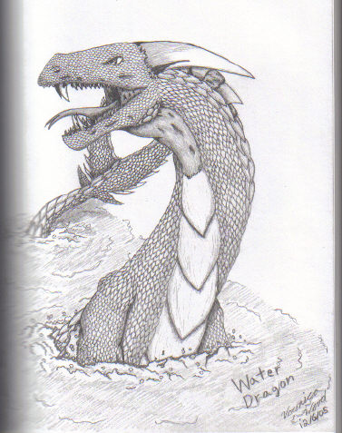 Water Dragon - By Sova D. Nagi
