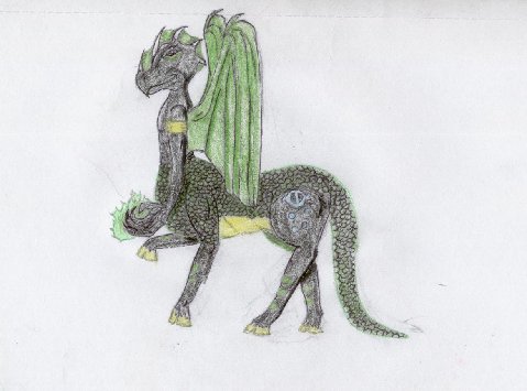 Fenrak the Dragataur - By Dragonness Wyverna
Keywords: Chimera