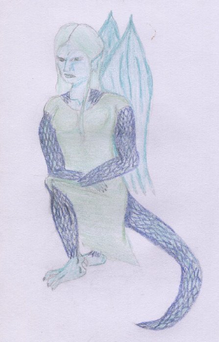 Sorrow - By Dragonness Wyverna
This whole idea is from Margaret Weis, and her one story that I forget the name of.  So, I dedicate this pic to her.
Keywords: Anthropomorphic