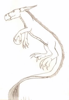 Indonesian cross-breed - By Aiolos
I think it turned out alright if you ignore the feet. There's a lot I see that I could fix, but I'm just to lazy at the moment to do it. It's not shaded or anything, or very detailed, but I like it. 
