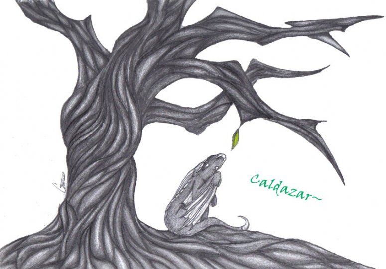 The last leaf - By Nyliir
An art trade I did with someone from Deviantart. I have been so busy, its hard for me to get on :[
