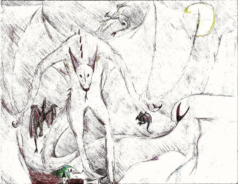 Gargoyle - By JeweloftheSea
A really old picture that I found in my files. No big deal.
