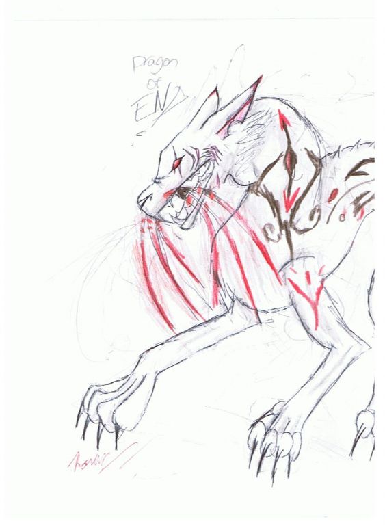 The Dragon of End - By Nighthawk
Here is the Dragon...Or Oracle, of End. Creepy, no?
