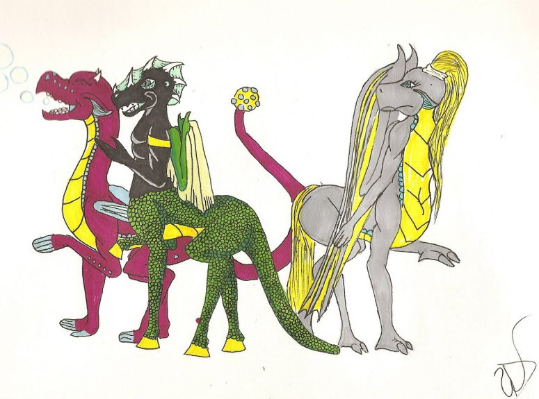Girl Next Door - By Dragonness Wyverna
Check out 'Girl Next Door' by Saving Jane if you want to understand what's happening here.
Keywords: Chimera