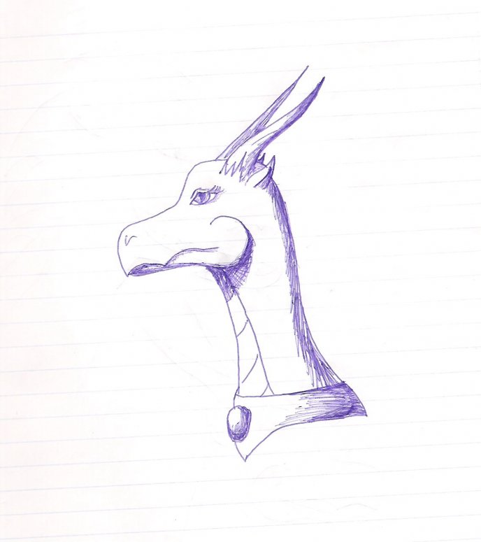 I'm So Blue - By Dragonness Wyverna
This is my side-view mugshot ;-p
Keywords: Head