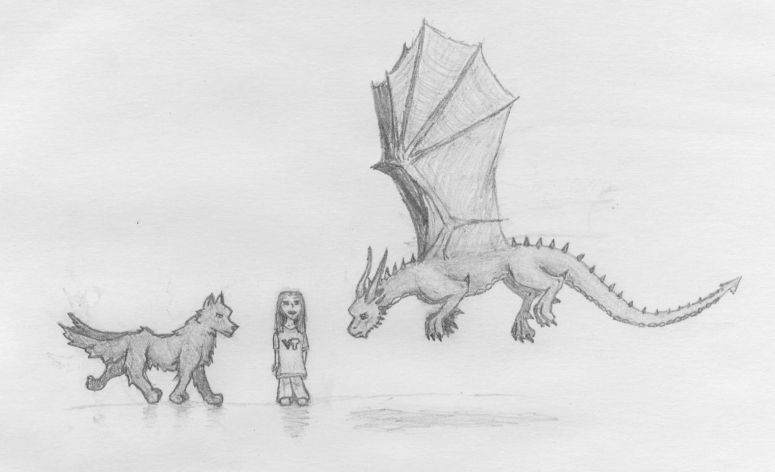 By Guardian
This is a drawing (from left to right) of me, me, and me.
