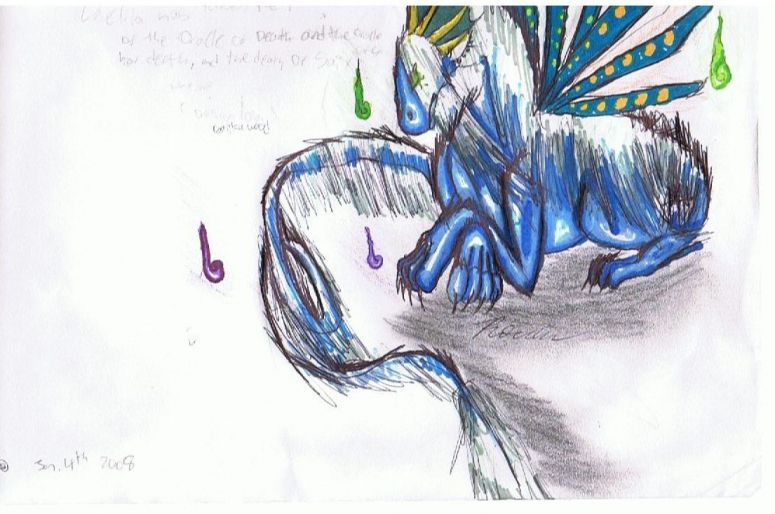 Laeliia, A Century Later - By Nighthawk
Laeliia, the Oracle of Death. No longer is she a small fae.
