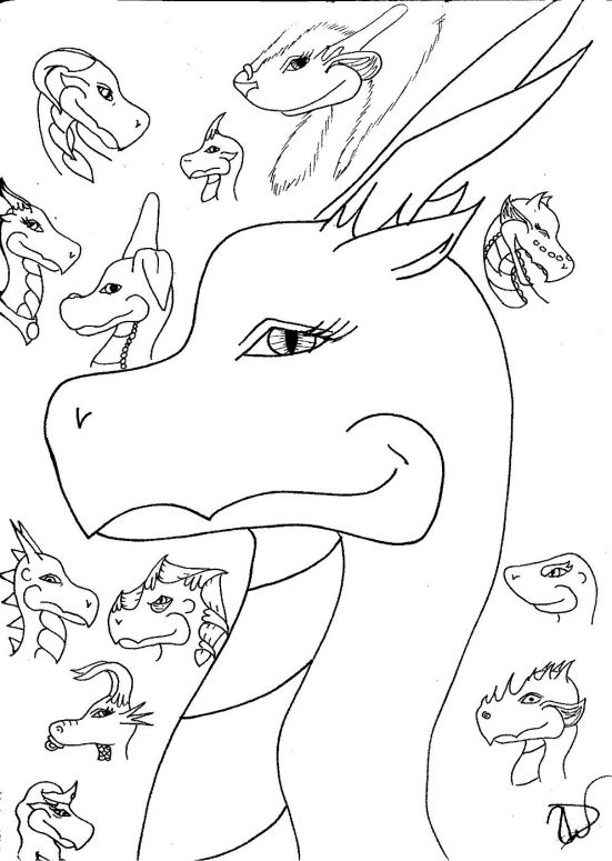 My Dragon Friends and Me (But Mostly Me) - By Dragonness Wyverna
Challenge: See if you can name all the dragons in this pic.  They should all be in my gallery somewhere, most of 'em recent. Good Luck!!
Keywords: Head
