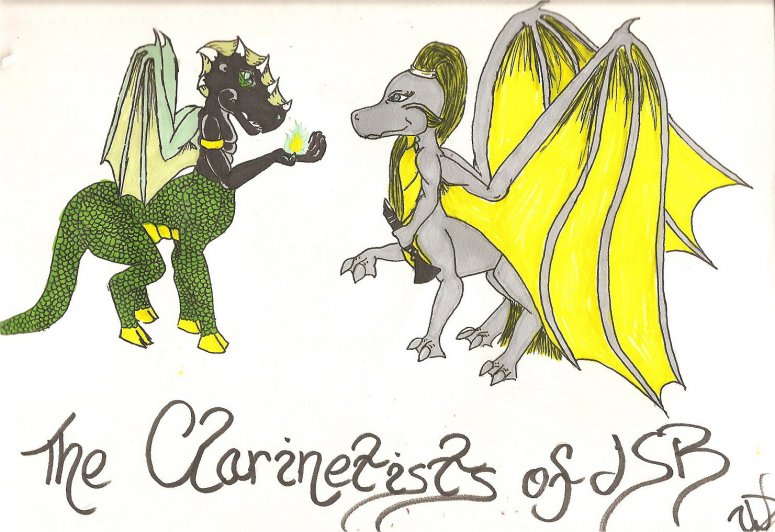 By Dragonness Wyverna
This is Fenrak and Jayla.
