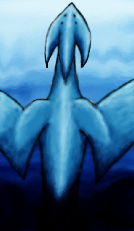 Towards Light - By Pyrah
This is Aethomoris (A-tho-MORE-iss), an Aqua Silvarian, Guardian of All Waters. I might consider putting him into my book series if I ever get that far, and btw, All Waters is a place on the Silvarian home world, and that's pretty big to begin with. More info on the Silvarian home world later.
